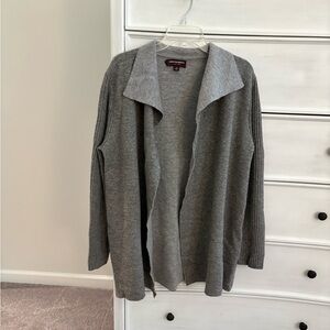 Johnston & Murphy Heather Gray Cardigan